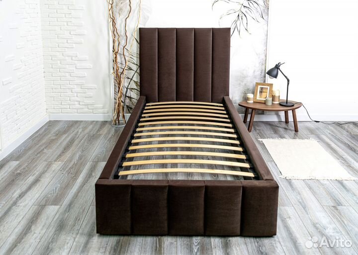 Кровать 80х200 шоколад Богема