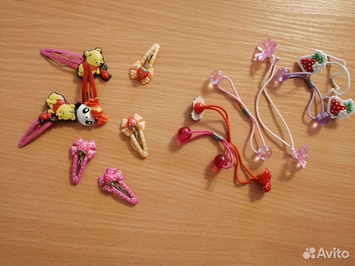 Заколки и резинки для волос