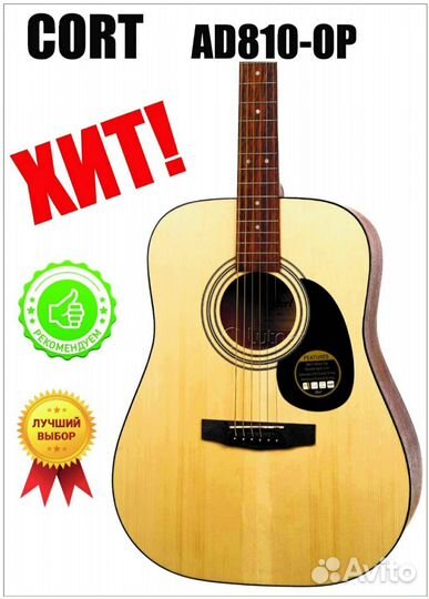 Акустическая гитара Cort 810