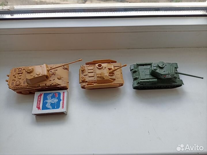 Модель танков масштаб 1/72 звезда