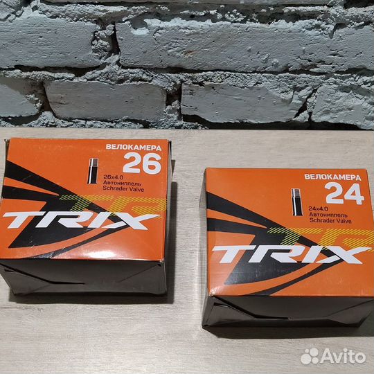 Велокамера trix для фэтбайка