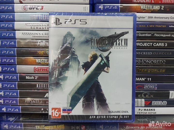 Final Fantasy 7 (VII): Remake PS5 новые