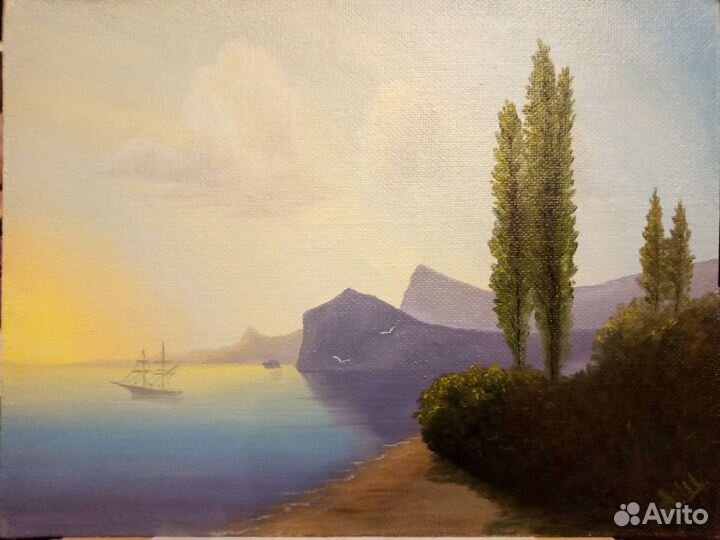 Картины маслом (смотрите фото)