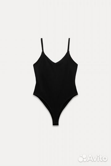 Боди Zara черный размер М