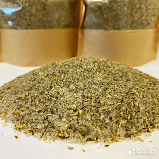 Соль Антистресс для ванны и тела с травами