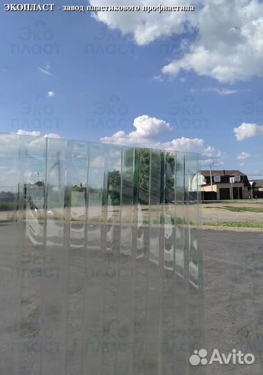Профнастил пэт C10 без посредников пластиковый v-9