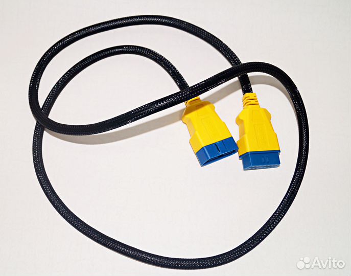OBD2 удлинитель 16 пин 150 см