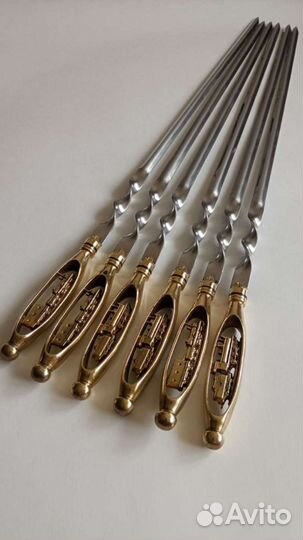 Набор шампуров Паровозы