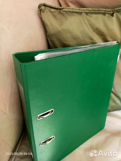 Папка для документов a4, регистратор