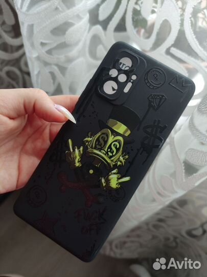 Чехол на xiaomi redmi note 10 pro