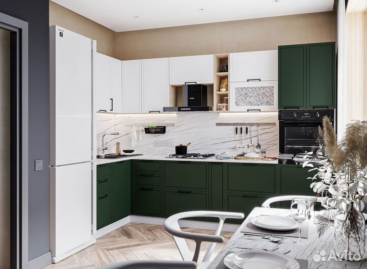 Кухонный гарнитур Квадро модульный