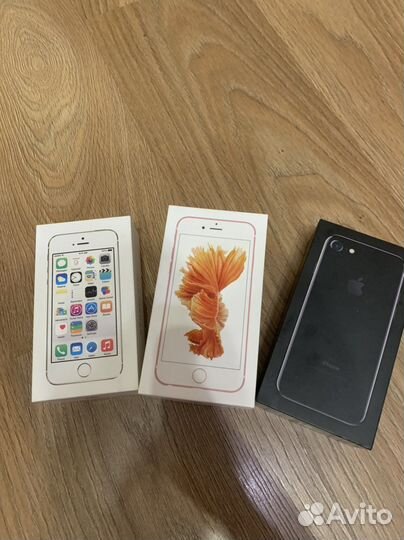 Коробки от apple iPhone 6s/7