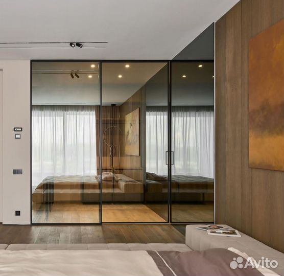 Раздвижные перегородки / Распашные перегородки