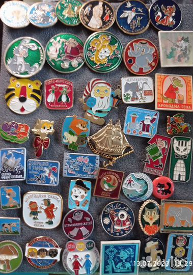 Знаки и значки СССР, детские, животные