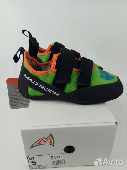 Туфли скальные MAD rock splash green