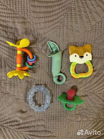 Прорезыватель pigeon и грызунки, набор 5шт