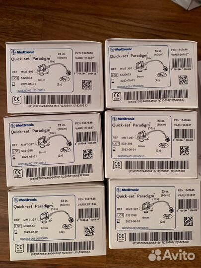 Набор катетеры Medtronic MiniMed 9мм