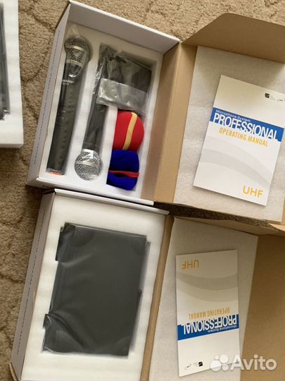 Беспроводные микрофоны freeboss 8 штук