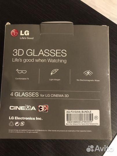 3d очки lg