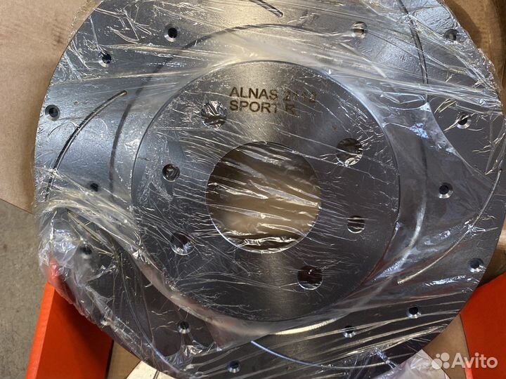 Тормозные диски ваз 2112 R14 перфорация