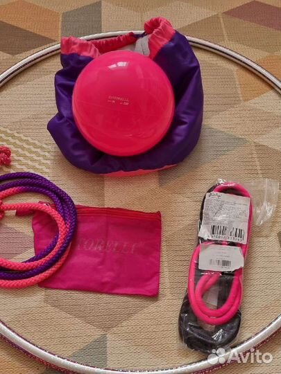 Мяч pastorelli 16, скакалка sasaki