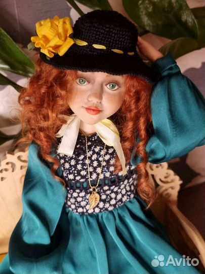 Интерьерная кукла ручной работы