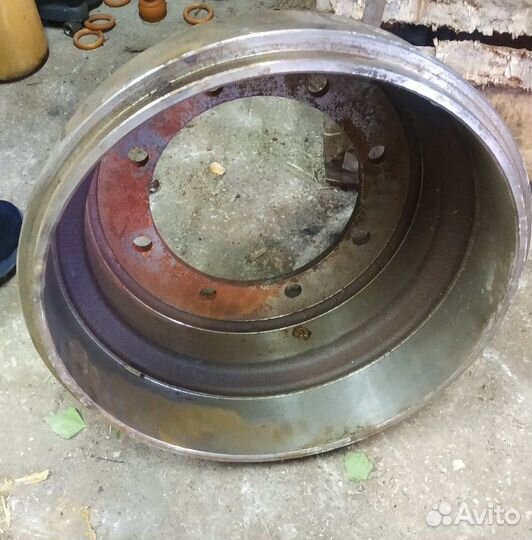 Барабан тормозной, передний (8 шп) паз / газ