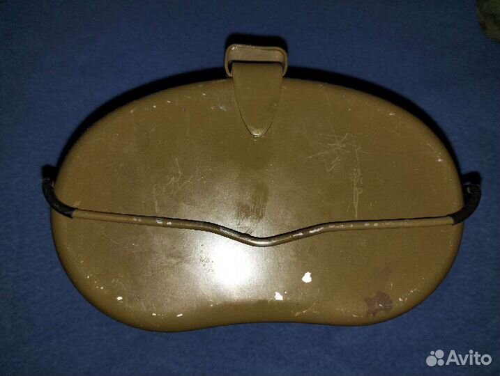 Котелок армейский с фляжкой