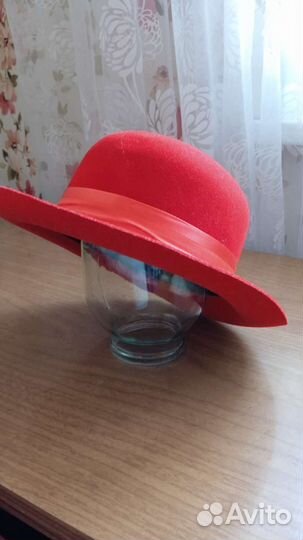 Шляпа фетровая женская