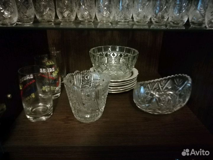 Вазочки (стекло, хрусталь)