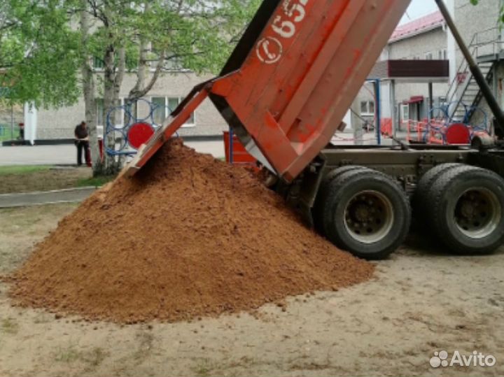 Песок детского сада, площадки, песочницы