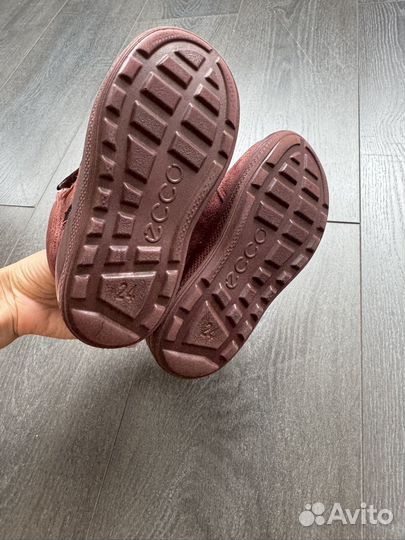 Ботинки детские демисезонные ecco 24