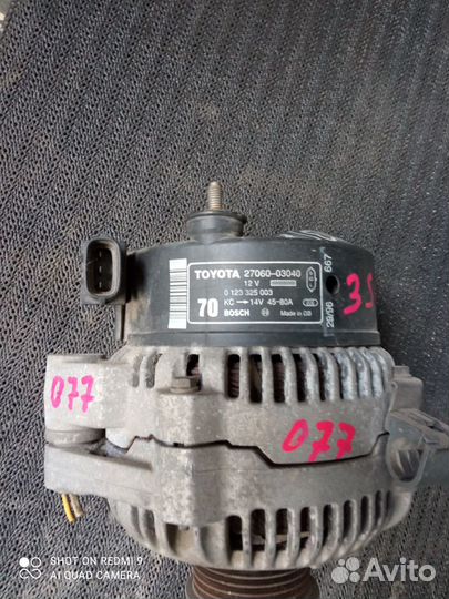 Генератор toyota 3Sfe Карина Е ST191 Корона ST1