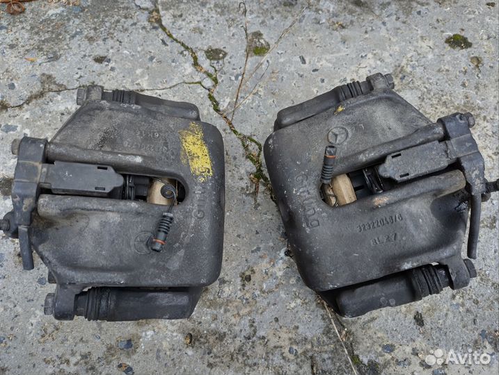 Суппорт тормозной передний Мерседес w124