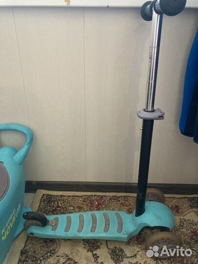 Самокат детский трехколесный бу