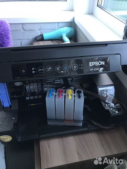 Продам мфу epson xp-2100 с снпч новый
