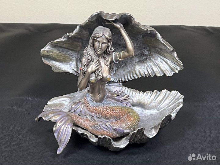 Статуэтка Русалка в раковине 14 см Veronese