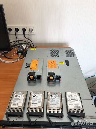 Сервер HP ProLiant DL360 G7/X5670x2 /64Gb /600GBx4
