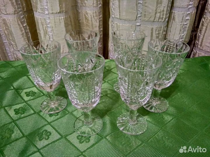 Хрусталь СССР (стаканы, рюмки, стопки)