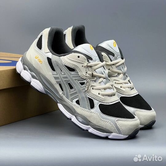 Асикс Gel NYC Белые-Черные