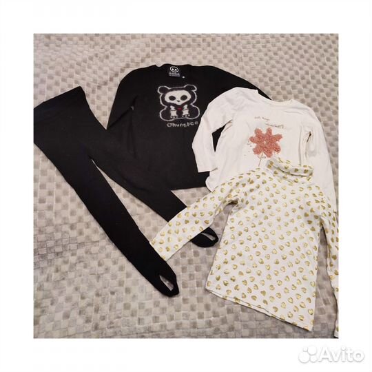 Пакет одежды на девочку 110-116