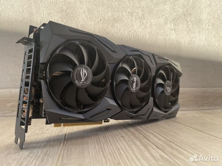 Видеокарта Asus ROG Strix GTX1660 TI Advanced 6GB