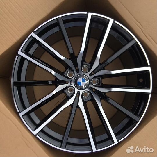 Разноширокие диски R20 на BMW Х5/Х6