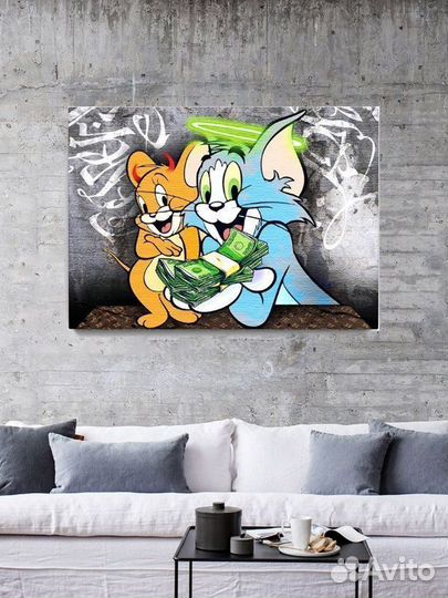 Денежная картина Скрудж