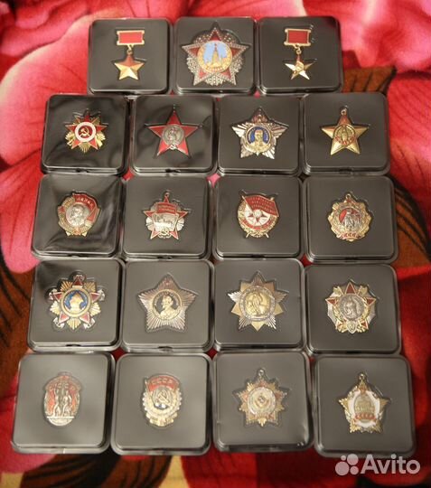 Муляжи орденов Российской империи и СССР