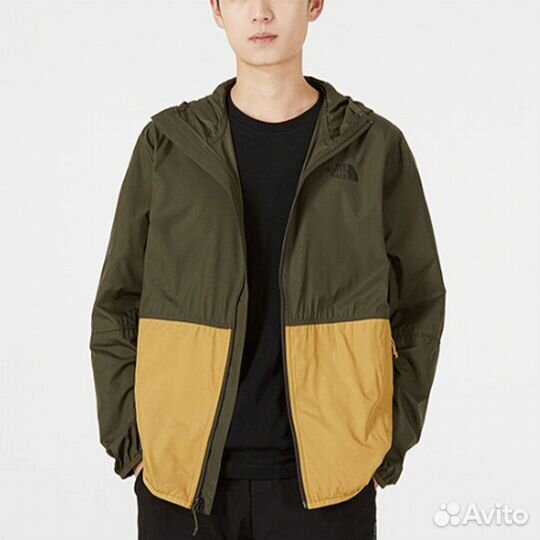 THE north face Jacket Men Green (L)(58)