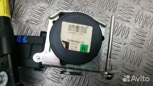 Ремень безопасности с пиропатроном сиденья передне