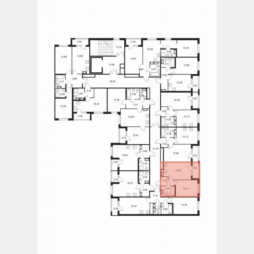 1-к. квартира, 35,6 м², 4/9 эт.