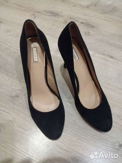 Туфли лодочки черные 37