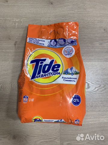 Порошок Tide альпийская свежесть 3кг